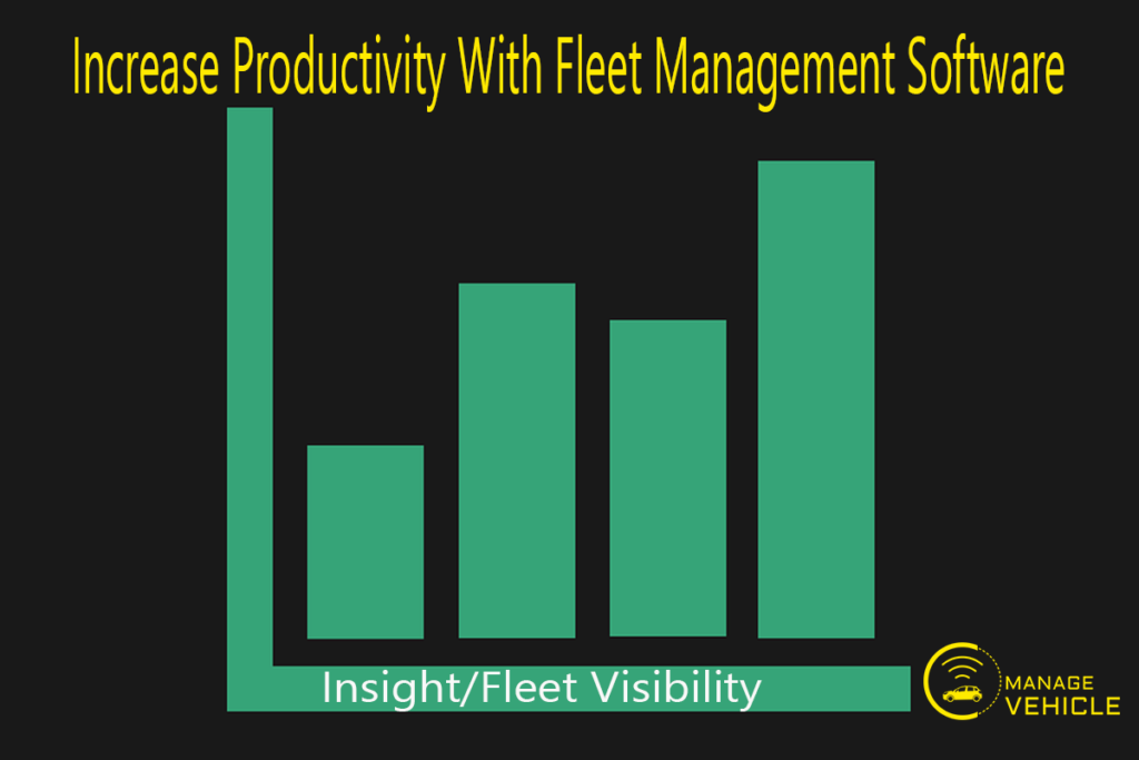 Analyze fleet visibility through fleet management software 