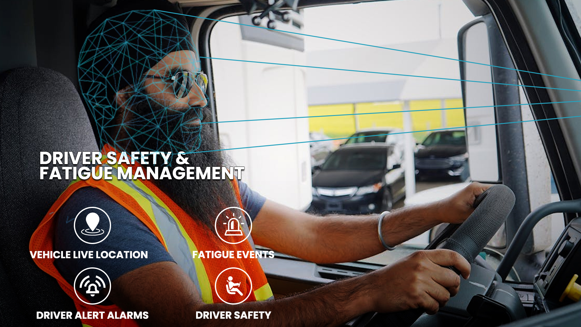 driver safety and fatigue management system by manage vehicle