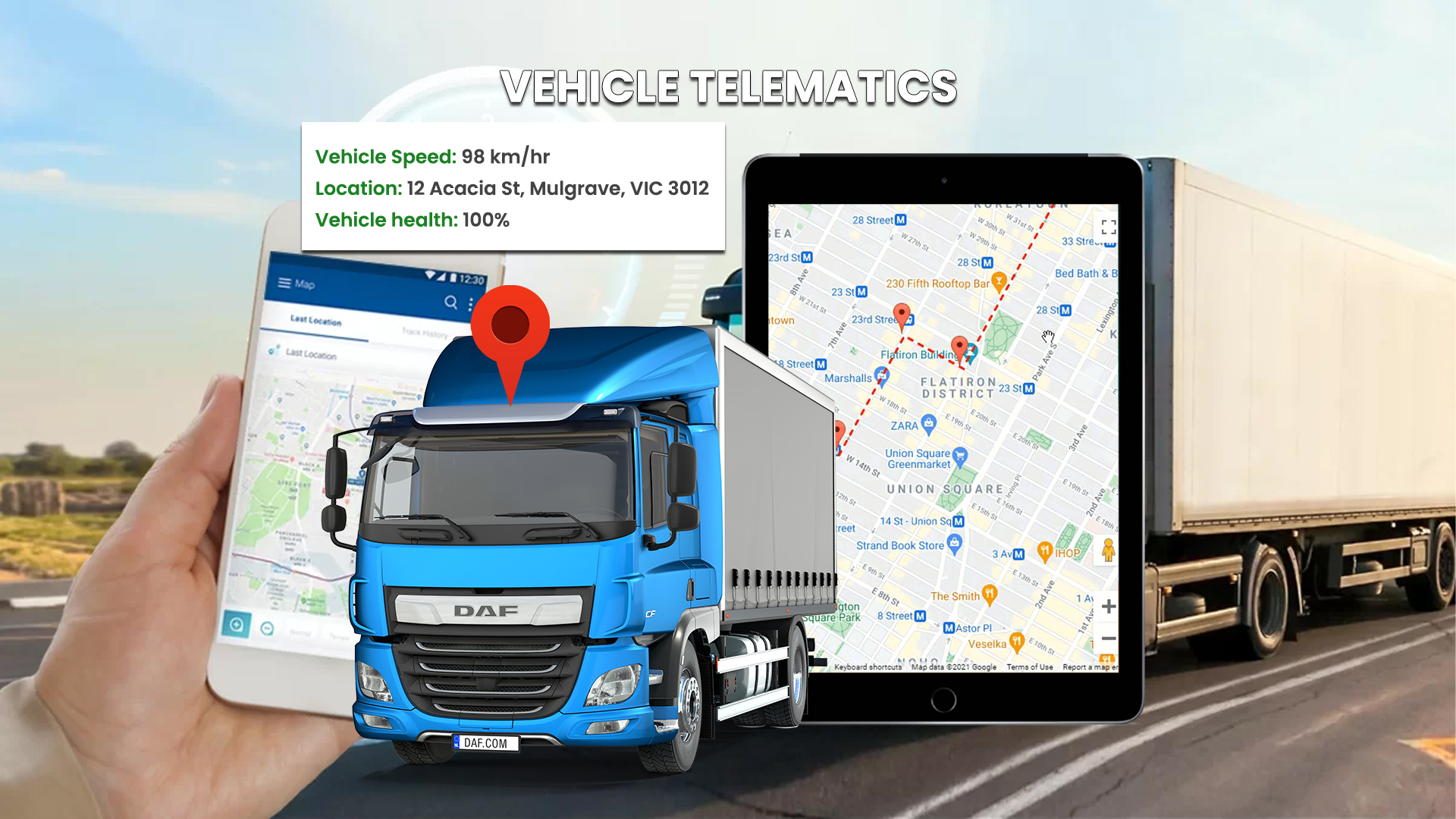 vehicle telematics, manage vehicle